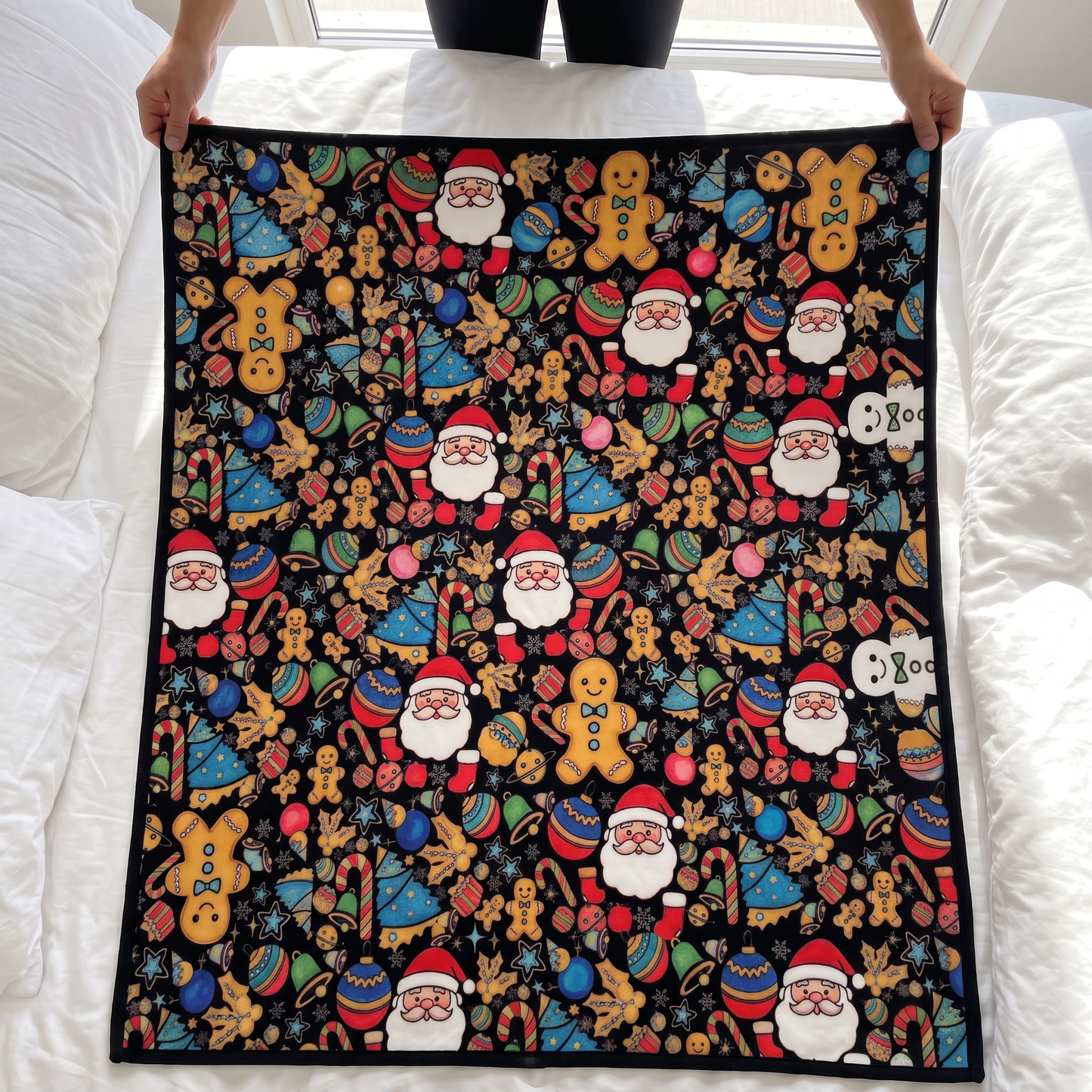 CozyMas Christmas Coloring Blanket